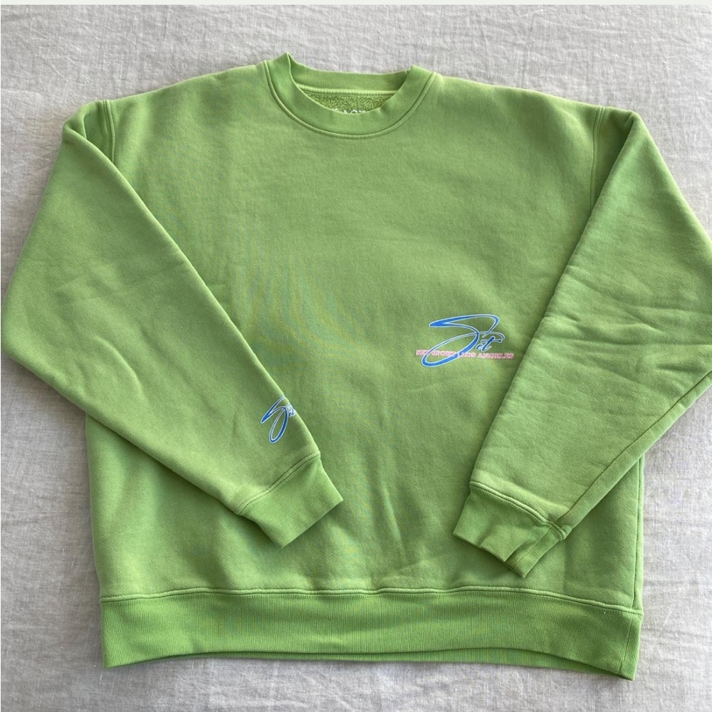 Set Active Sportsbody Sweatset Lime Green Xs/s